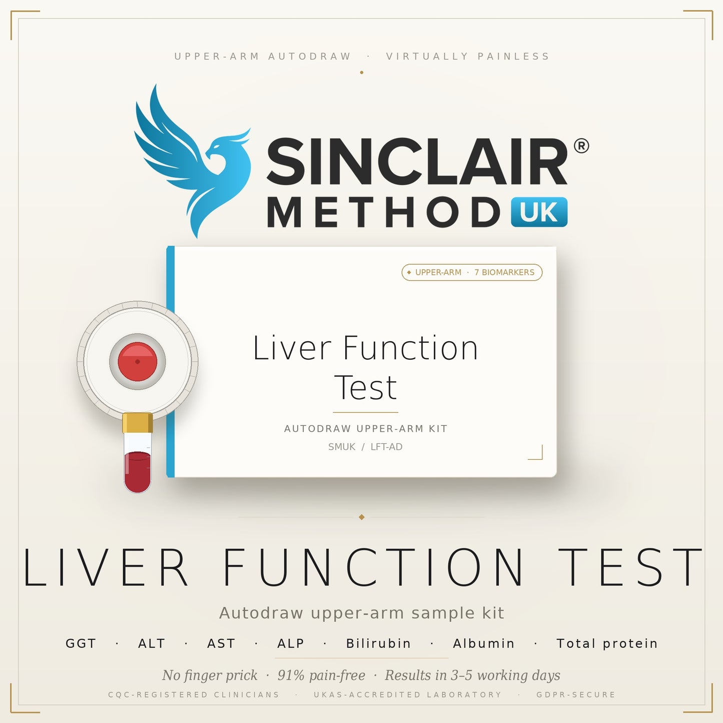 Home Liver Function Test (Auto-Draw Device) Required to continue treatment*