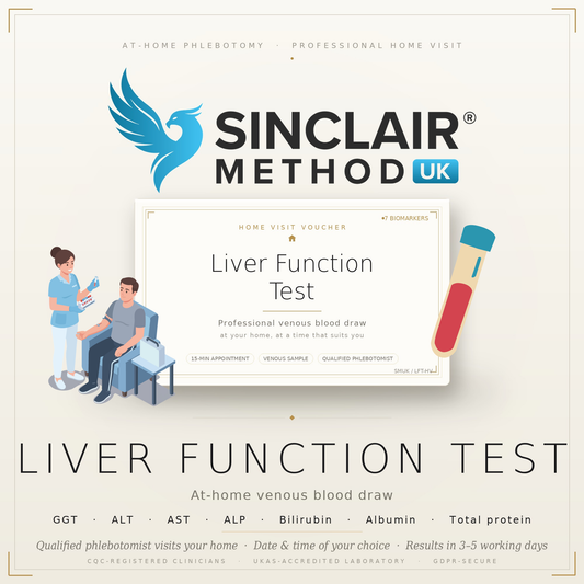 At-Your-Home Blood Test — Liver Function (Phlebotomist Comes to Your Home)