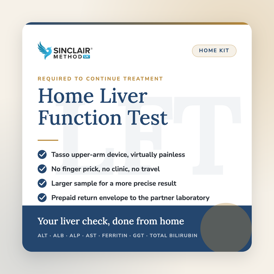 Home Liver Function Test (Auto-Draw Device) Required to continue treatment*